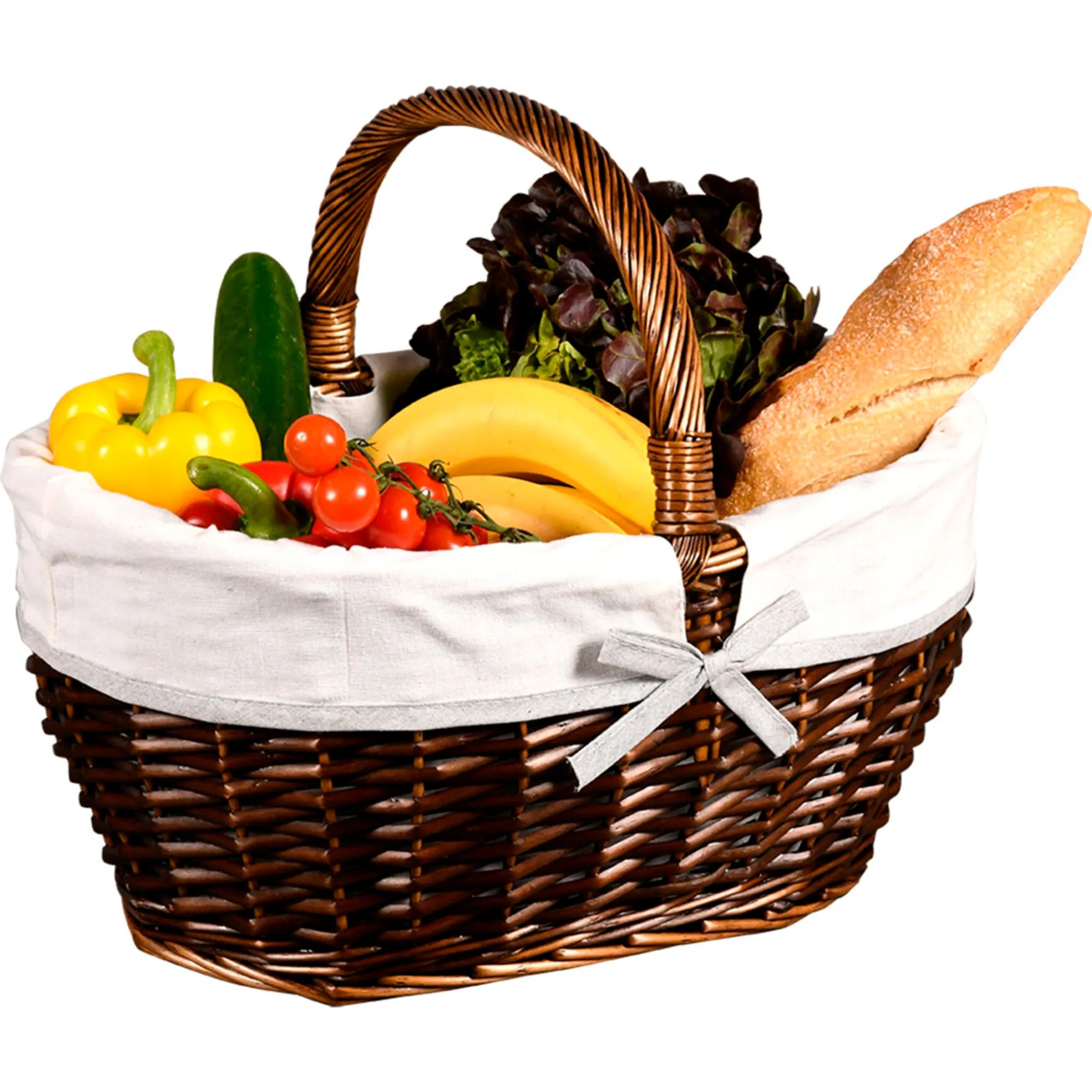 Корзина для покупок KESPER, (1 шт.), плетенная с текстильной подкладкой, коричневый
Корзина для покупок KESPER, (1 шт.), плетенная с текстильной подкладкой, коричневый
