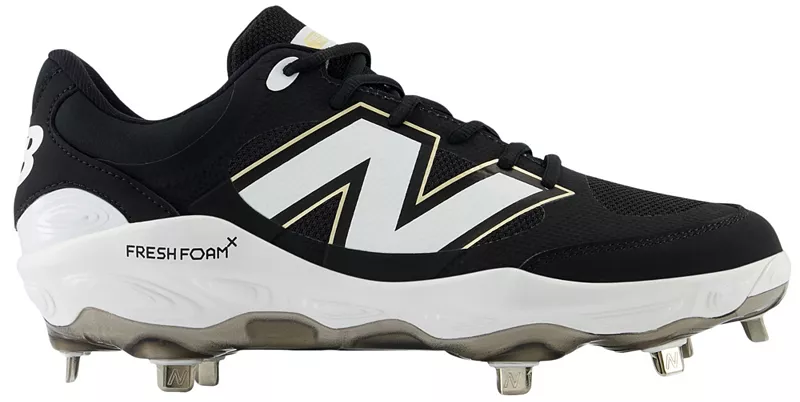 Мужские металлические бейсбольные бутсы New Balance Fresh Foam X 3000 V7, черный/белый
Мужские металлические бейсбольные бутсы New Balance Fresh Foam X 3000 V7, черный/белый
