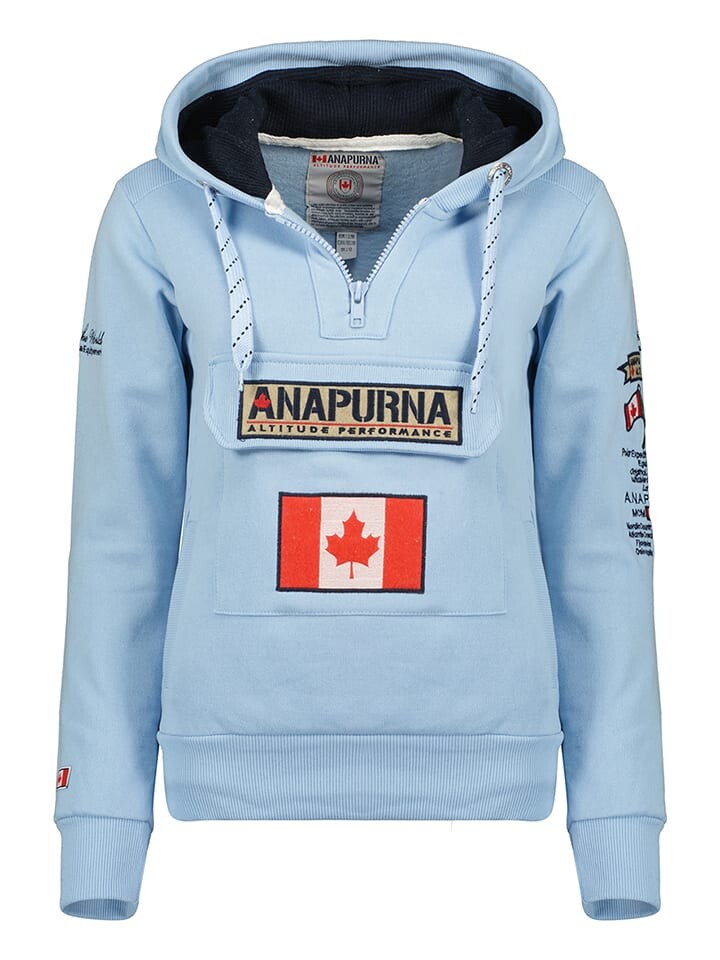 Худи ANAPURNA Gymana, голубой
Худи ANAPURNA Gymana, голубой