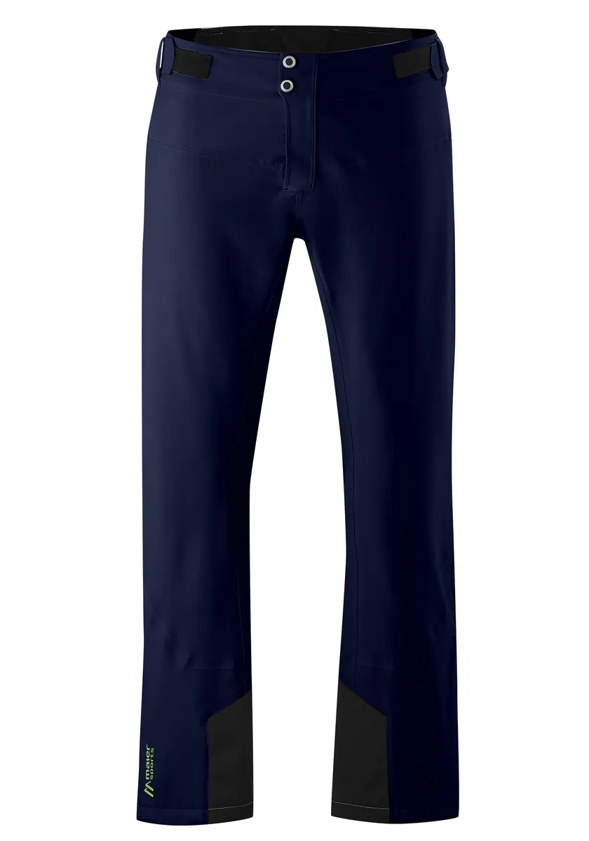 Лыжные брюки Maier Sports "Neo Pants M", модные, водонепроницаемые и дышащие, синий