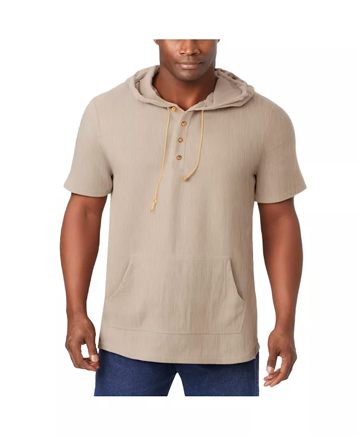 Большая и высокая марлевая толстовка с короткими рукавами KingSize, серый
Большая и высокая марлевая толстовка с короткими рукавами KingSize, серый