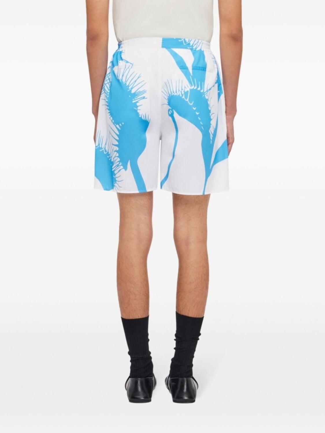 Шорты-бермуды с принтом Venus Ferragamo, белый
Шорты-бермуды с принтом Venus Ferragamo, белый