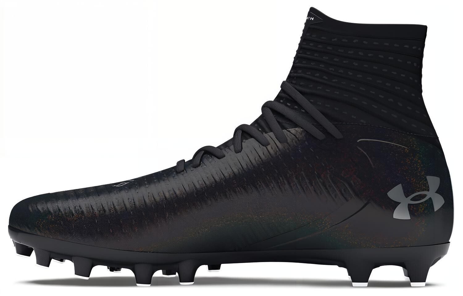 Футбольные бутсы мужские высокие черные Under Armour
Футбольные бутсы мужские высокие черные Under Armour