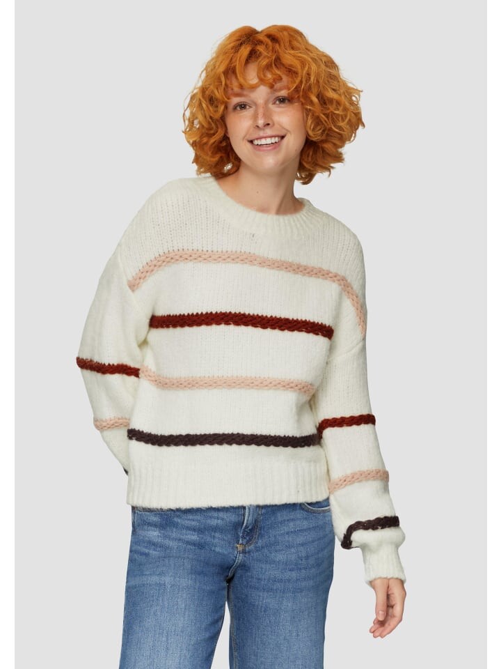 Пуловер QS Strick langarm, кремовый
Пуловер QS Strick langarm, кремовый