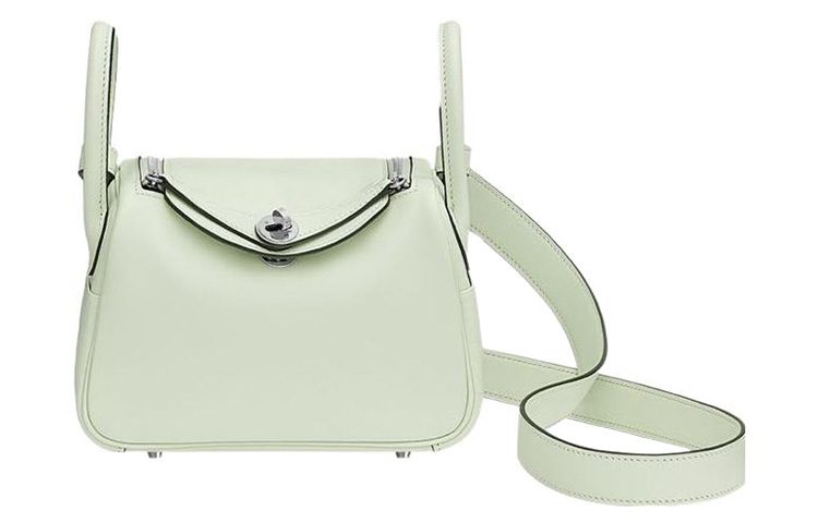 HERMES Lindy Swift Calfskin Shoulder Bag, Crossbody Bag, Handbag Mini Women's 0S Vert Fizz Bubble Green
HERMES Lindy Swift Calfskin Shoulder Bag, Crossbody Bag, Handbag Mini Women's 0S Vert Fizz Bubble Green