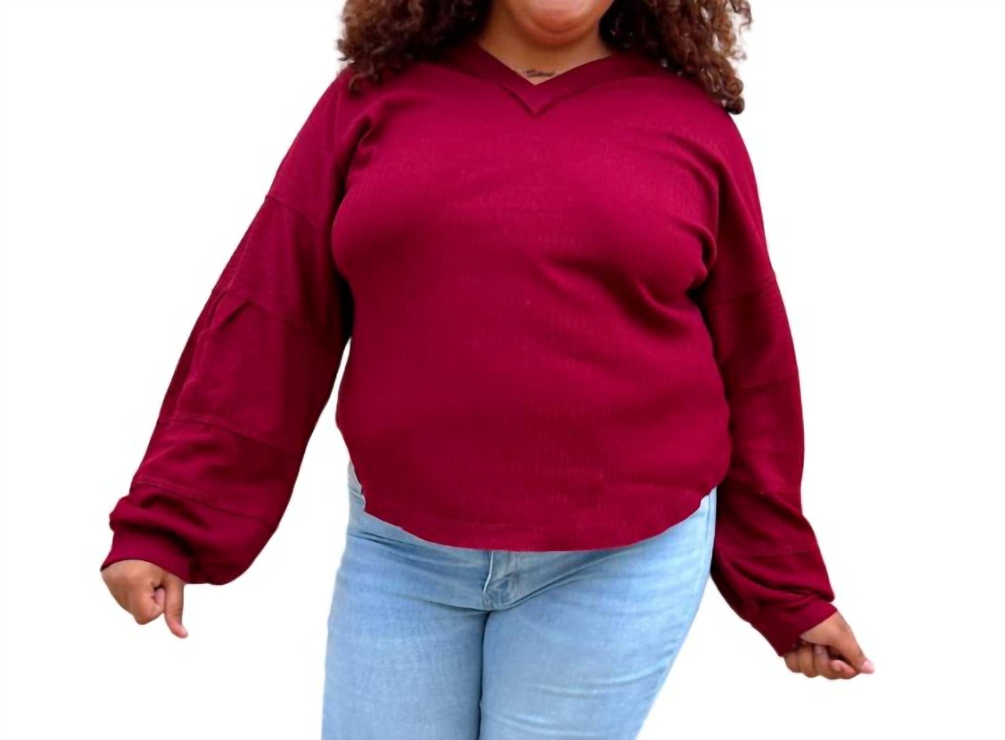 Удобный трикотажный топ Gianna Textured Solid с V-образным вырезом VERY J
Удобный трикотажный топ Gianna Textured Solid с V-образным вырезом VERY J