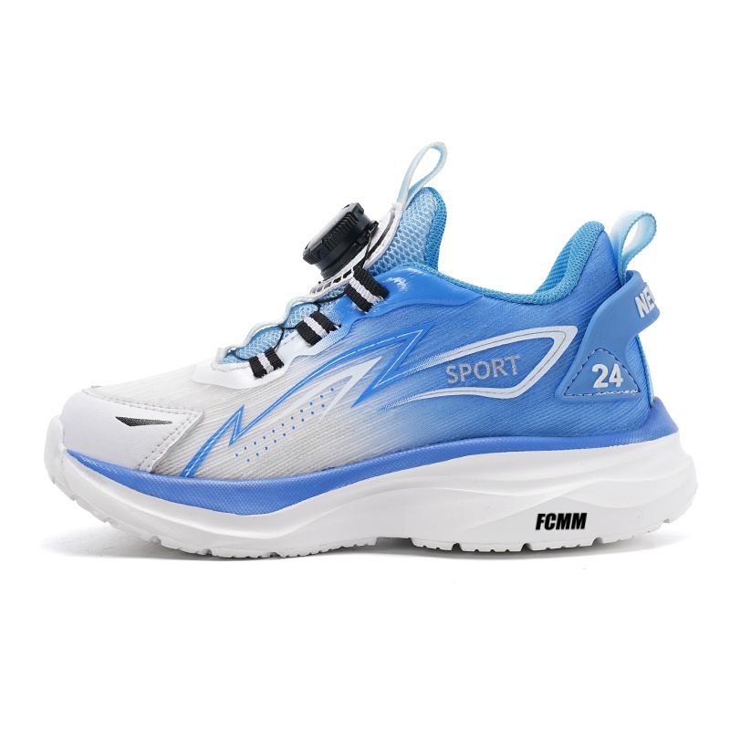 Противоскользящая и дышащая повседневная обувь для детей FCMM, белый/синий
Противоскользящая и дышащая повседневная обувь для детей FCMM, белый/синий