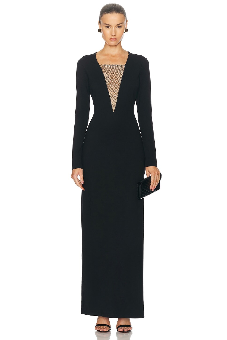 Платье Криса Staud, черный
Платье Криса Staud, черный