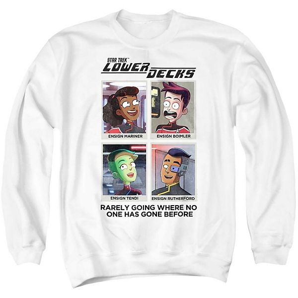 Мужской свитшот Star Trek Lower Decks Licensed Character
Мужской свитшот Star Trek Lower Decks Licensed Character