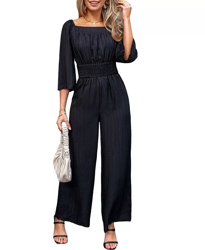 Женский комбинезон с квадратным вырезом и прямыми штанинами Cupshe, синий
Женский комбинезон с квадратным вырезом и прямыми штанинами Cupshe, синий