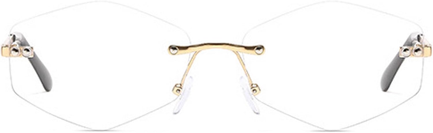 Модные солнцезащитные очки без оправы в форме шестиугольника для женщин и мужчин, с градиентными коричневыми линзами и многоугольной металлической оправой, очки для вождения mincl, Clear
Модные солнцезащитные очки без оправы в форме шестиугольника для женщин и мужчин, с градиентными коричневыми линзами и многоугольной металлической оправой, очки для вождения mincl, Clear