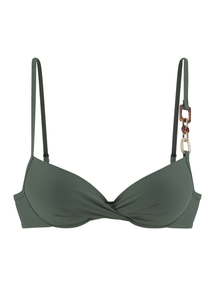Верх бикини LASCANA, оливковый
Верх бикини LASCANA, оливковый