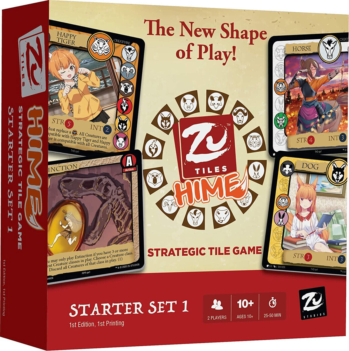 Настольная игра ZU Tiles Hime Starter Set 1 Game
Настольная игра ZU Tiles Hime Starter Set 1 Game