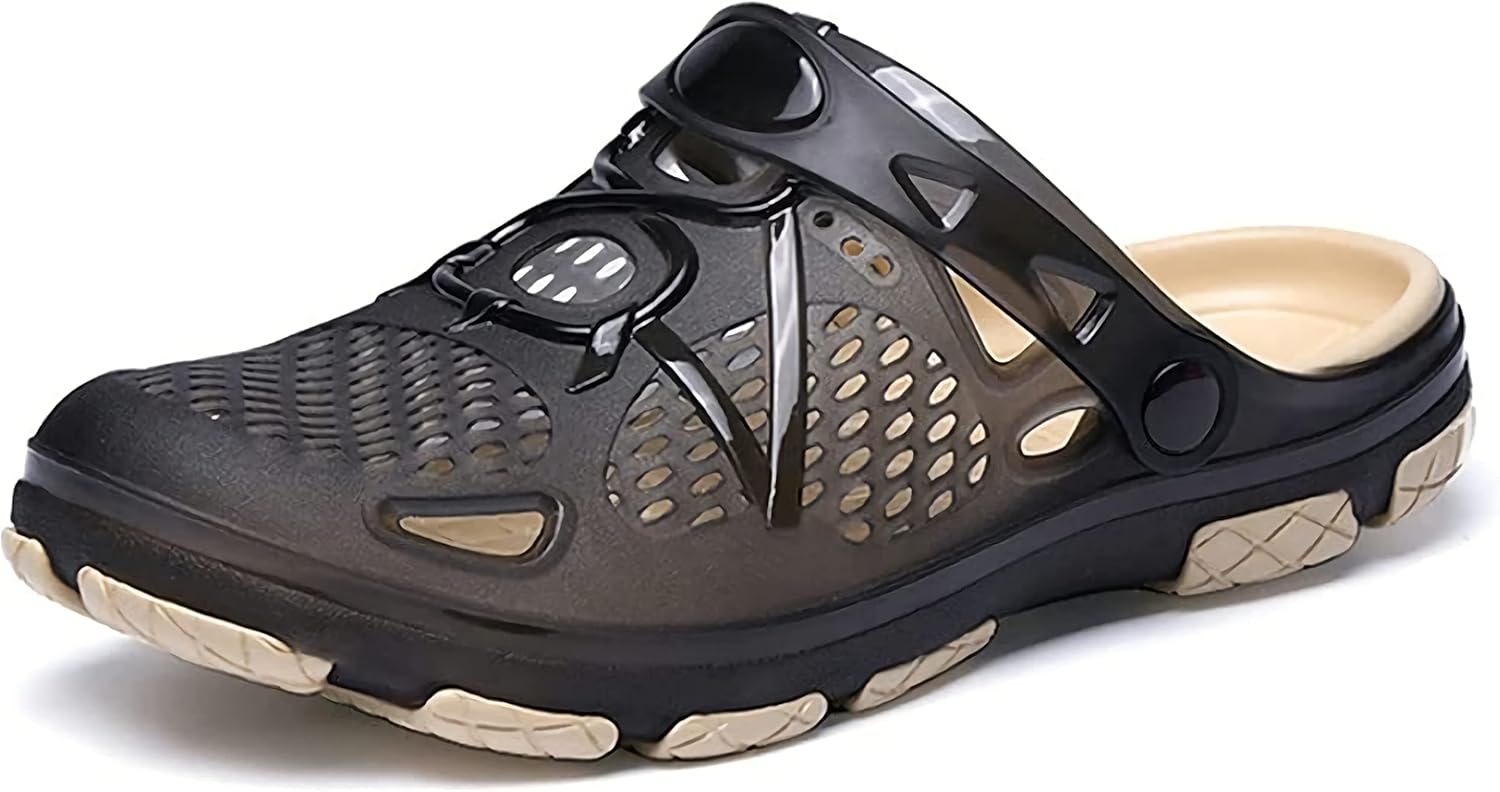 Мужские сабо Hitmars, легкие садовые туфли, дышащие сабо, пляжные шлепанцы, слипоны, мюли для бассейна, пляжа и двора для мужчин, черные, синие, желтые, размеры US 7-13
Мужские сабо Hitmars, легкие садовые туфли, дышащие сабо, пляжные шлепанцы, слипоны, мюли для бассейна, пляжа и двора для мужчин, черные, синие, желтые, размеры US 7-13