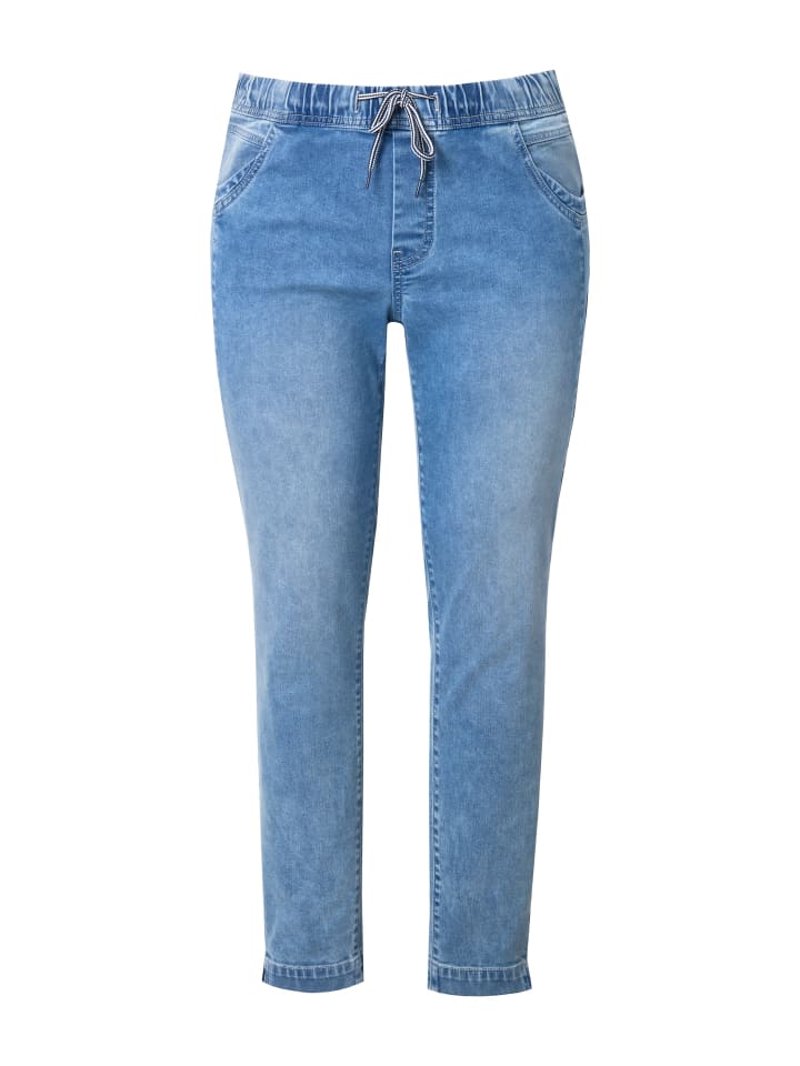 Джеггинсы Ulla Popken, синий деним 
Джеггинсы Ulla Popken, синий деним