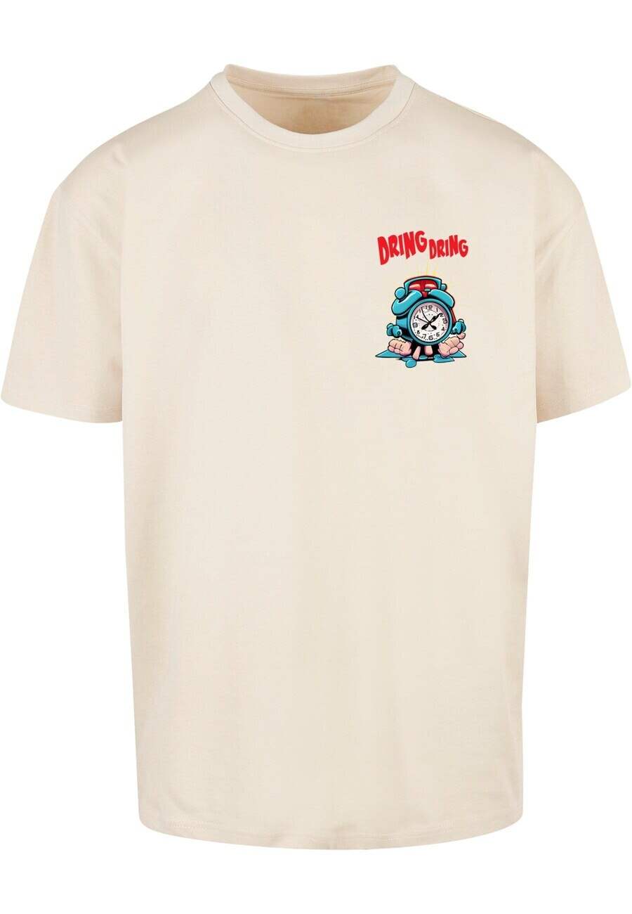 Футболка Merchcode ALARM CLOCK COMIC, бежевый 
Футболка Merchcode ALARM CLOCK COMIC, бежевый
