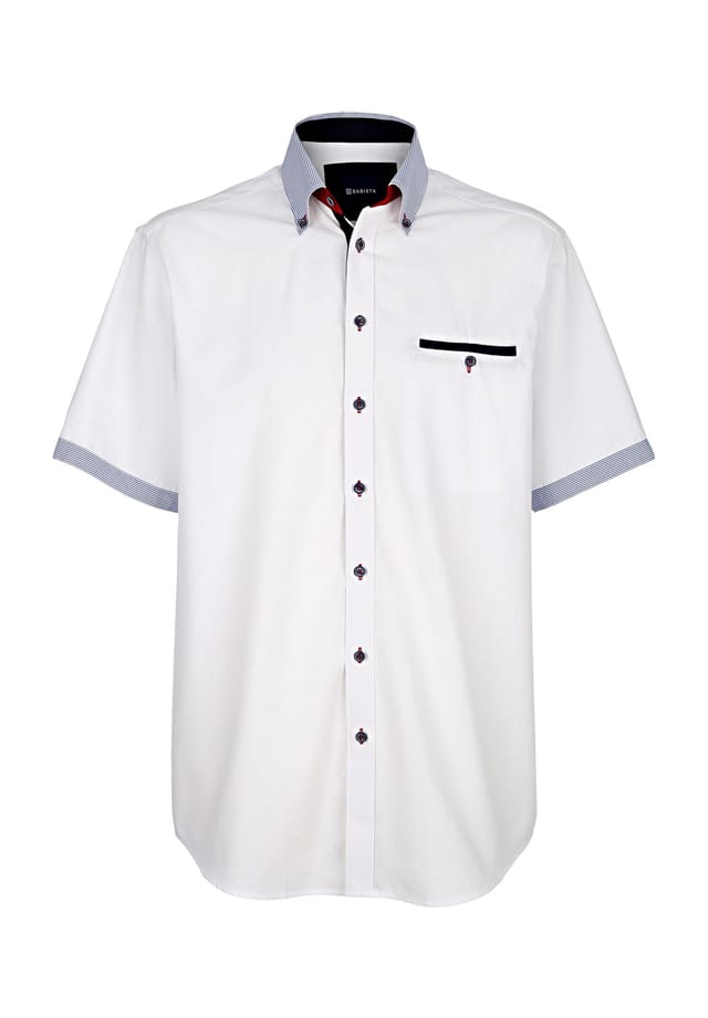 Рубашка с короткими рукавами флореветто Babista, белый
Рубашка с короткими рукавами флореветто Babista, белый