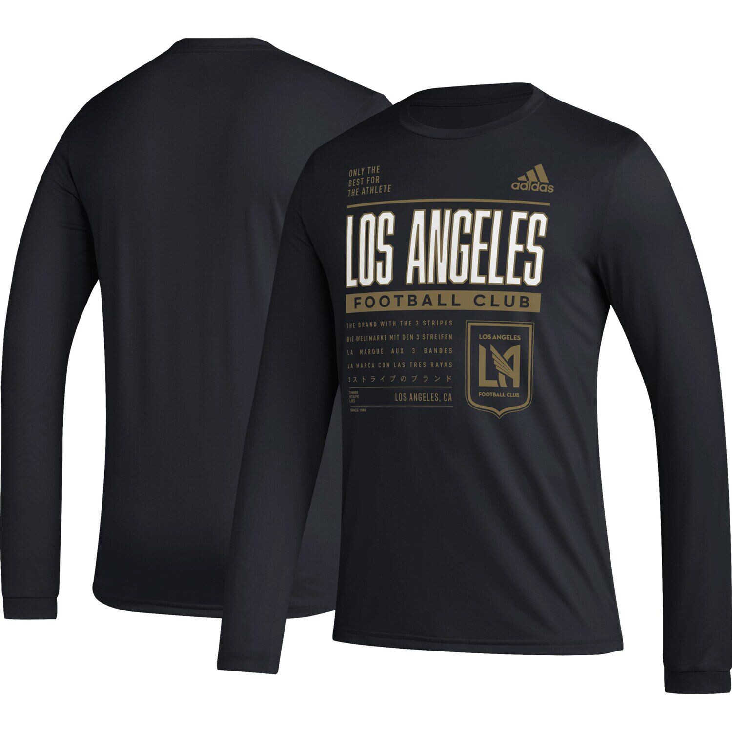 Мужская черная футболка с длинным рукавом LAFC Club DNA adidas, Черный, Мужская черная футболка с длинным рукавом LAFC Club DNA adidas
Мужская черная футболка с длинным рукавом LAFC Club DNA adidas, Черный, Мужская черная футболка с длинным рукавом LAFC Club DNA adidas