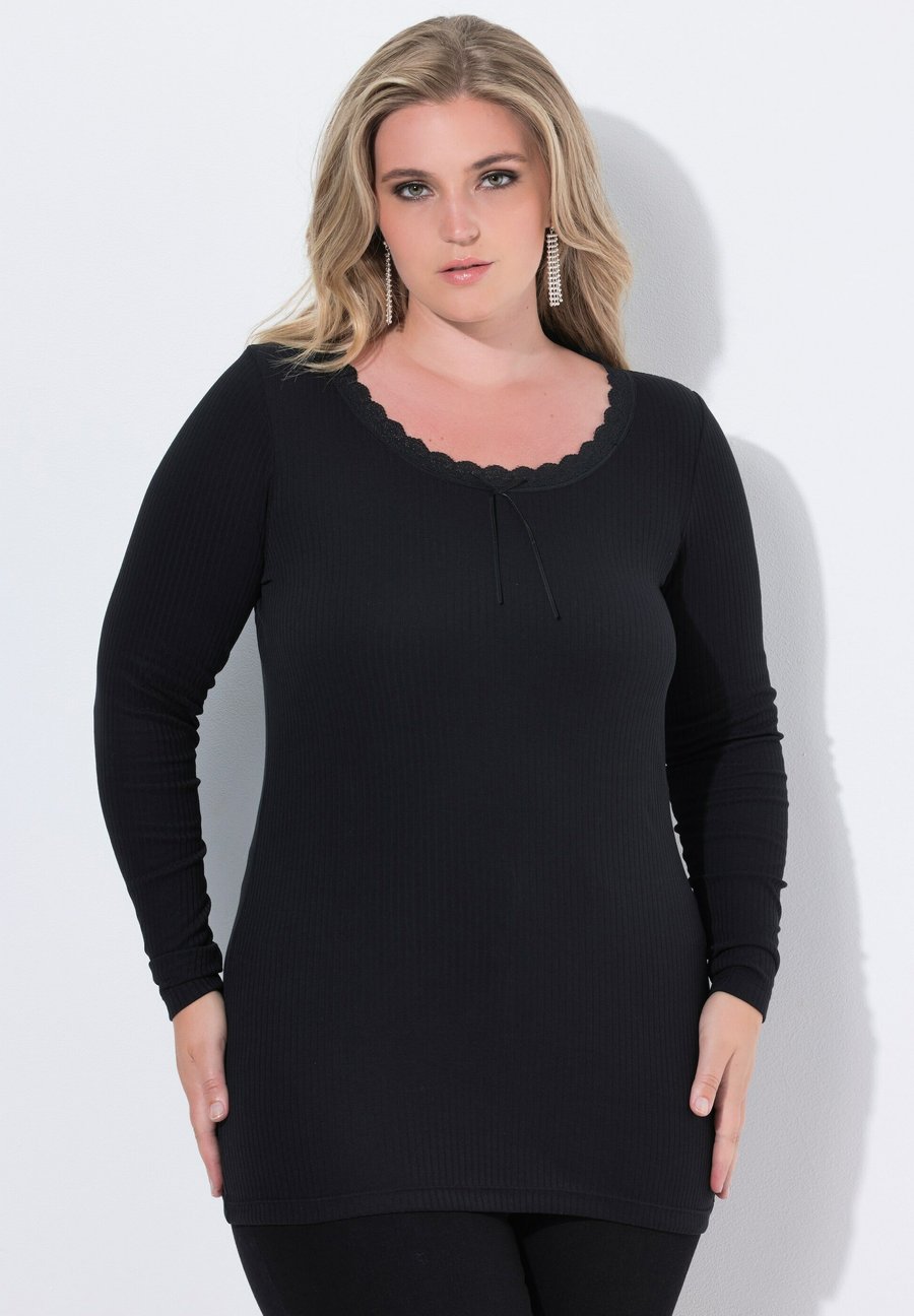 Топ MIAMODA WEITER AUSSCHNITT MIT SPITZE, Black
Топ MIAMODA WEITER AUSSCHNITT MIT SPITZE, Black