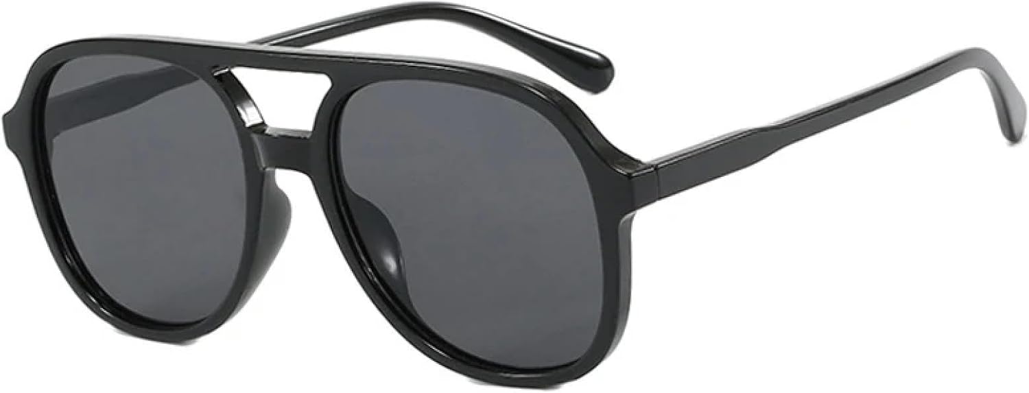 Винтажные солнцезащитные очки с двойной перемычкой для мужчин, модные роскошные солнцезащитные очки с леопардовым градиентом и защитой от УФ-излучения UV400 для женщин TKKTLLT, Black-black
Винтажные солнцезащитные очки с двойной перемычкой для мужчин, модные роскошные солнцезащитные очки с леопардовым градиентом и защитой от УФ-излучения UV400 для женщин TKKTLLT, Black-black