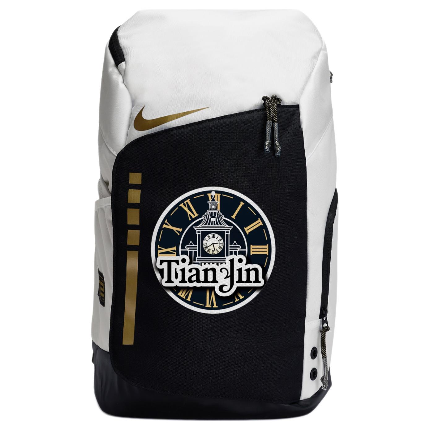 Nike Тканевый рюкзак унисекс черно-белый, Tianjin Journey
Nike Тканевый рюкзак унисекс черно-белый, Tianjin Journey