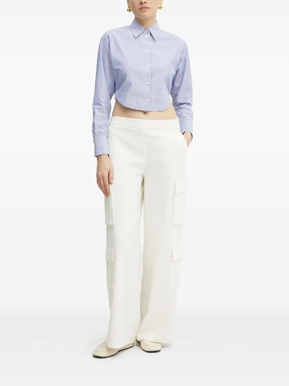 Рубашка в полоску Boss, синий
Рубашка в полоску Boss, синий