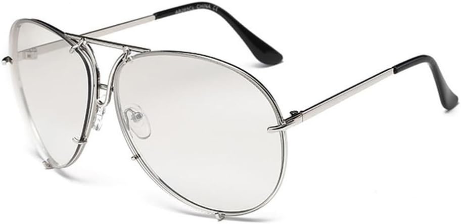 Большие солнцезащитные очки для женщин, роскошные зеркальные металлические солнцезащитные очки, модные женские солнцезащитные очки с защитой от УФ-излучения UV400 HHZZYVY, Gradient Silver Lens
Большие солнцезащитные очки для женщин, роскошные зеркальные металлические солнцезащитные очки, модные женские солнцезащитные очки с защитой от УФ-излучения UV400 HHZZYVY, Gradient Silver Lens