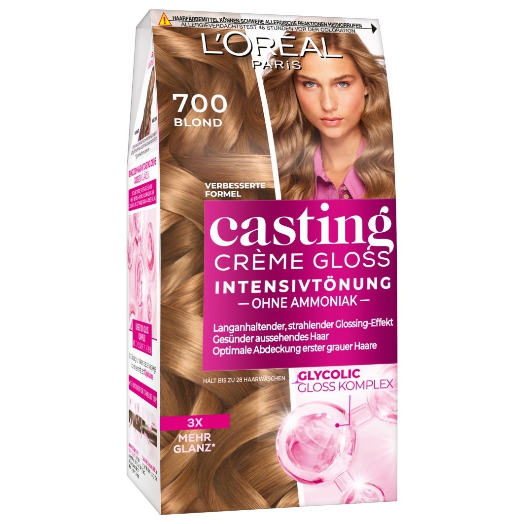 Краска для волос casting crème gloss pflegend Loreal Paris, blond, количество 1 шт.
Краска для волос casting crème gloss pflegend Loreal Paris, blond, количество 1 шт.