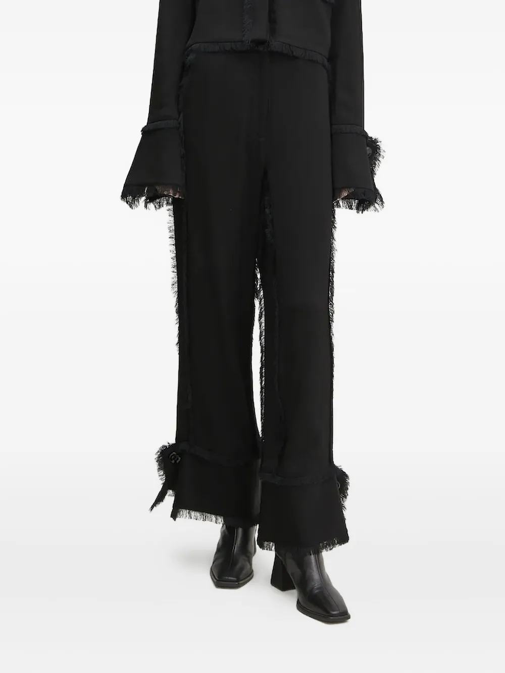 Брюки с бахромой Day Birger Et Mikkelsen, черный
Брюки с бахромой Day Birger Et Mikkelsen, черный
