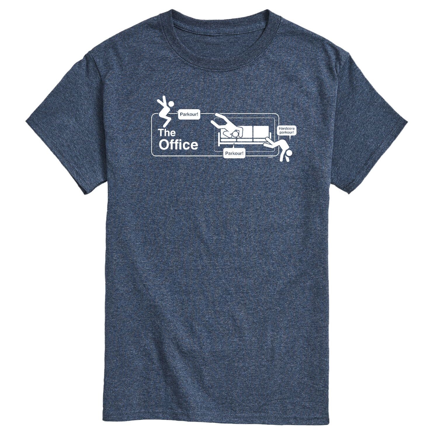 Мужская футболка с логотипом The Office Parkour Licensed Character
Мужская футболка с логотипом The Office Parkour Licensed Character