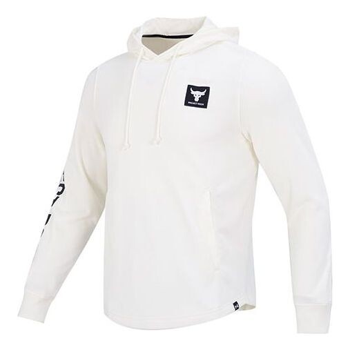 Толстовка project rock terry hoodie 'ivory black' Under Armour, белый
Толстовка project rock terry hoodie 'ivory black' Under Armour, белый