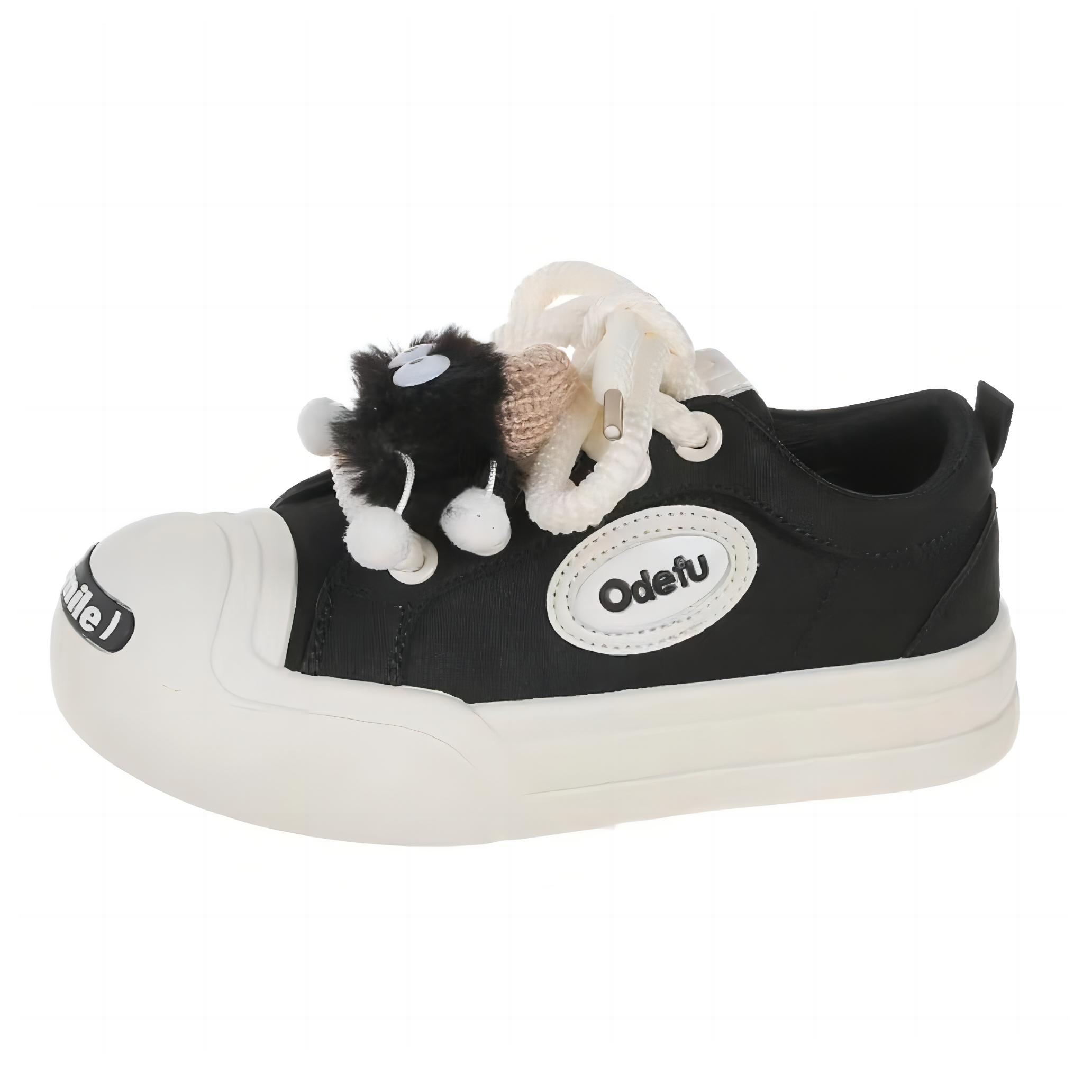 Низкие кроссовки для скейтбординга для женщин и подростков BINGO DUCK, черный
Низкие кроссовки для скейтбординга для женщин и подростков BINGO DUCK, черный