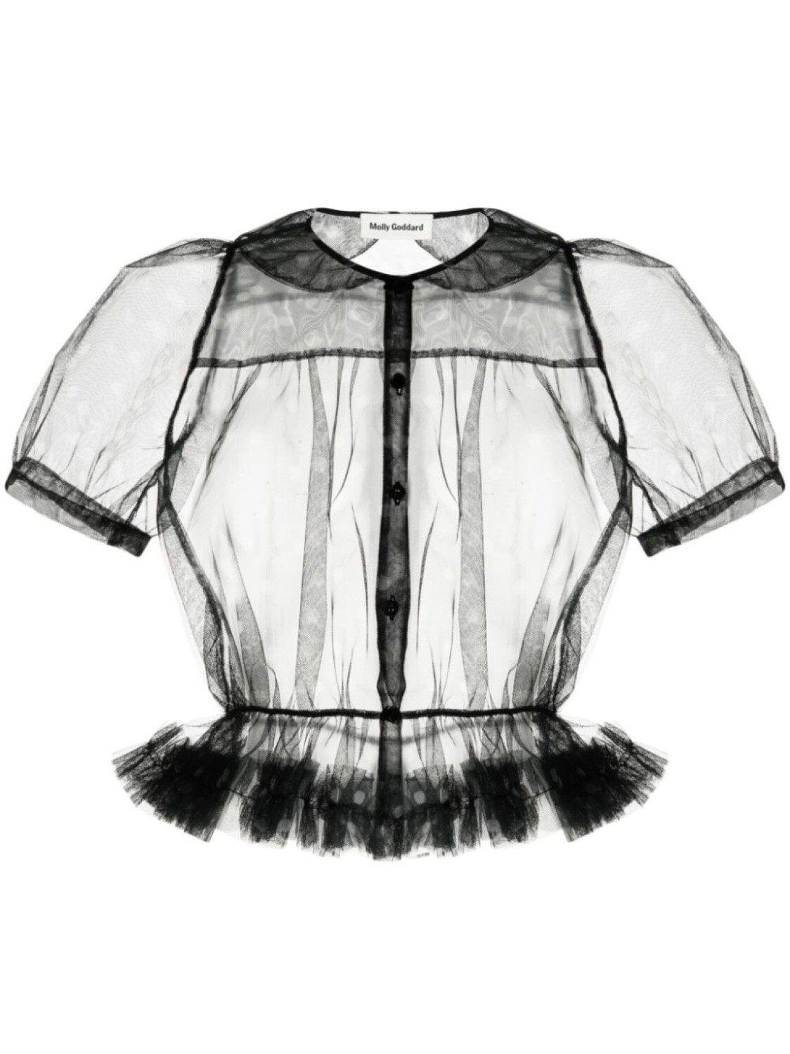 Molly Goddard рубашка с оборками, зеленый
Molly Goddard рубашка с оборками, зеленый