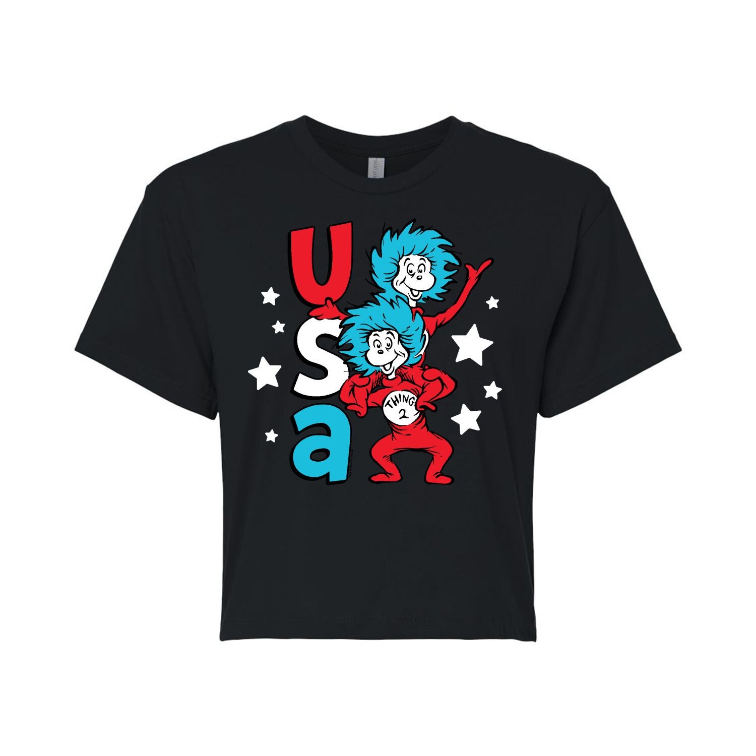 Укороченная футболка с рисунком Dr. Seuss USA Things для юниоров Licensed Character
Укороченная футболка с рисунком Dr. Seuss USA Things для юниоров Licensed Character