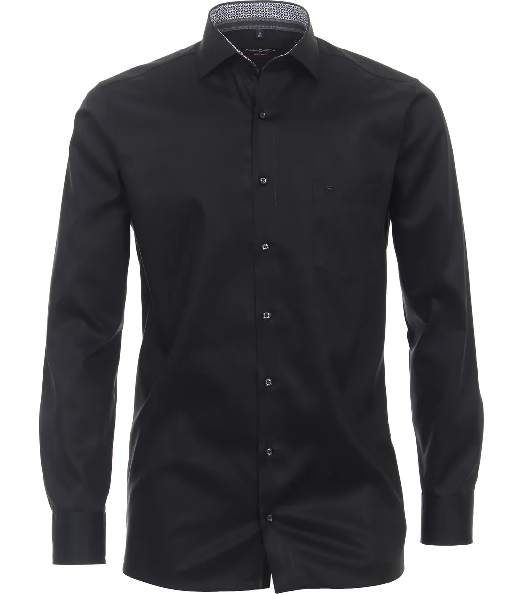 Деловая рубашка CASAMODA "Деловая рубашка CASAMODA однотонная", черный
Деловая рубашка CASAMODA "Деловая рубашка CASAMODA однотонная", черный