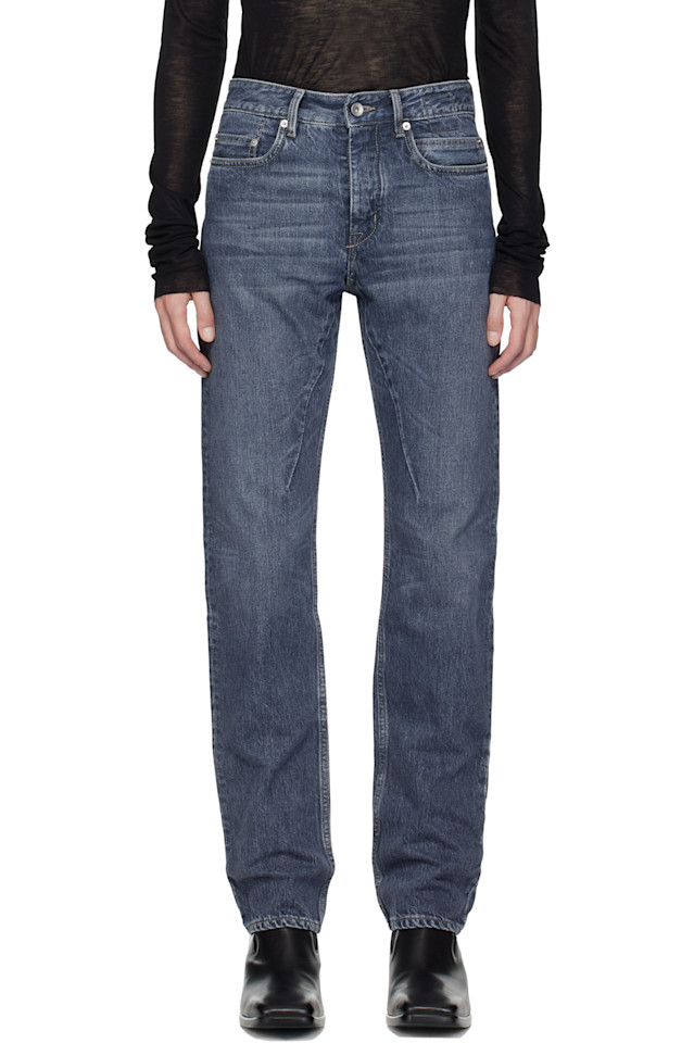 Rick Owens Drkshdw Синие конкорданские джинсы с эффектом тумана
Rick Owens Drkshdw Синие конкорданские джинсы с эффектом тумана