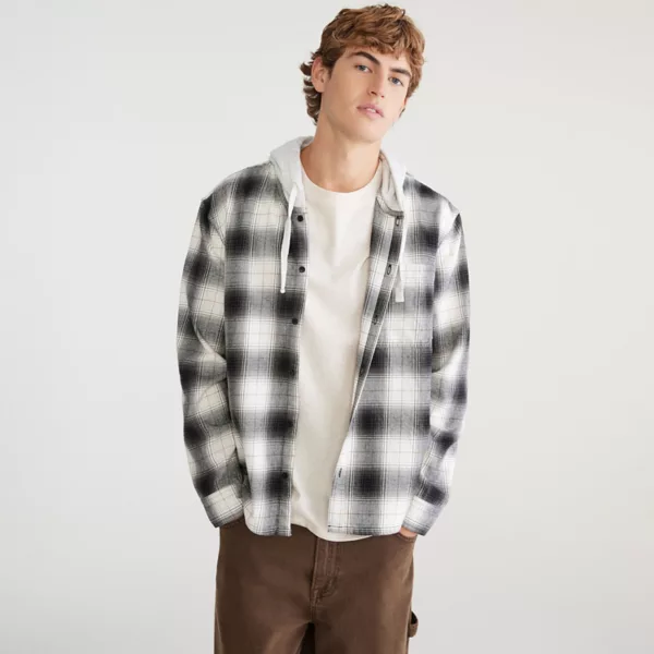 Мужская фланелевая толстовка с длинным рукавом Aeropostale, черный
Мужская фланелевая толстовка с длинным рукавом Aeropostale, черный