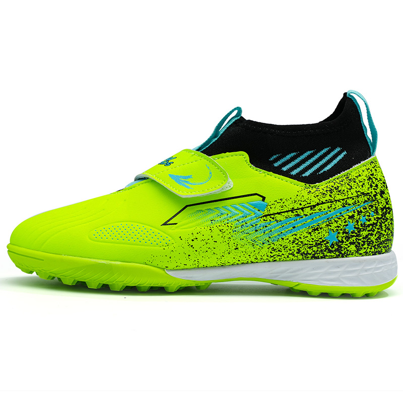 Детские футбольные бутсы с высоким голенищем, устойчивые к ударам и износу Double dice, зеленый
Детские футбольные бутсы с высоким голенищем, устойчивые к ударам и износу Double dice, зеленый