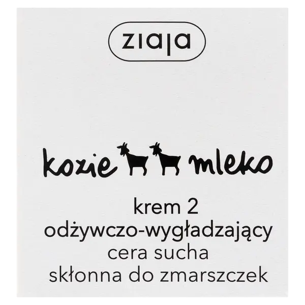 Питательный и разглаживающий крем 2 для сухой кожи, 50 мл Ziaja Kozie mleko
Питательный и разглаживающий крем 2 для сухой кожи, 50 мл Ziaja Kozie mleko