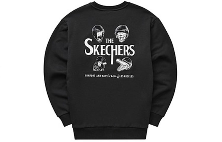 Унисекс свитшот Skechers, черный
Унисекс свитшот Skechers, черный