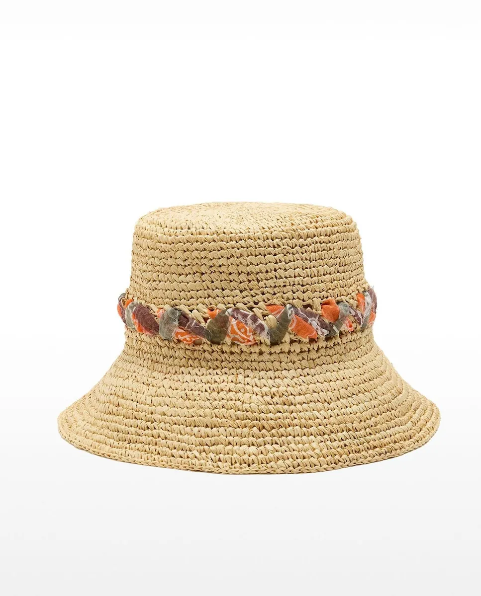 Женская кепка-ведро с декоративной лентой Parfois, бежевый
Женская кепка-ведро с декоративной лентой Parfois, бежевый