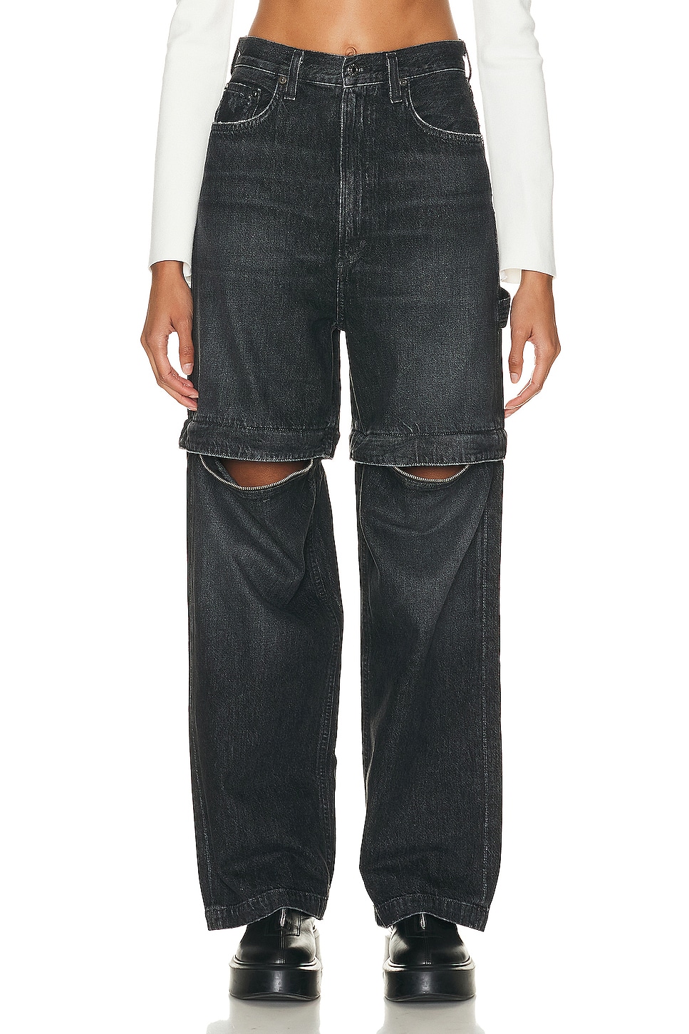 Джинсы женские AGOLDE, цвет Sin 
Джинсы женские AGOLDE, цвет Sin