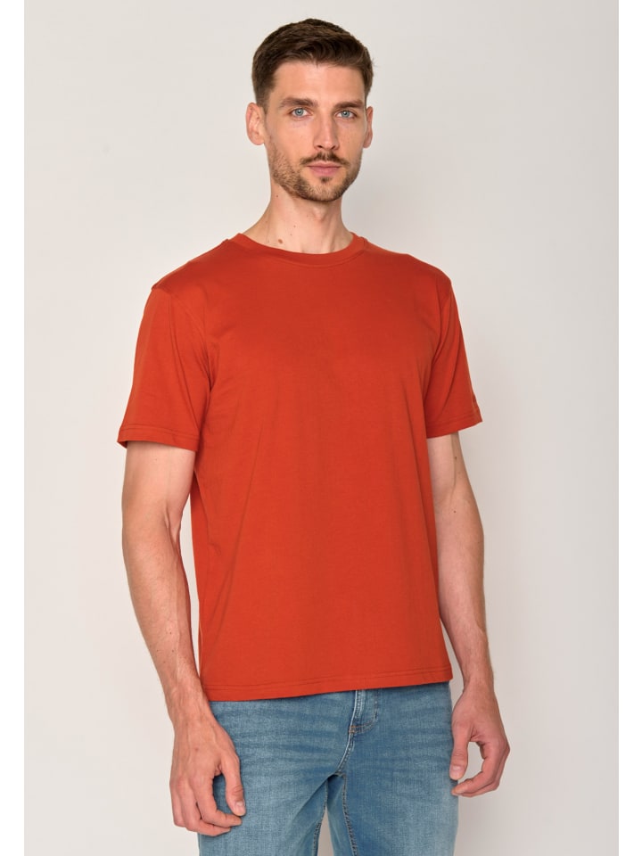 Базовая футболка цвета глины GreenBomb
Базовая футболка цвета глины GreenBomb