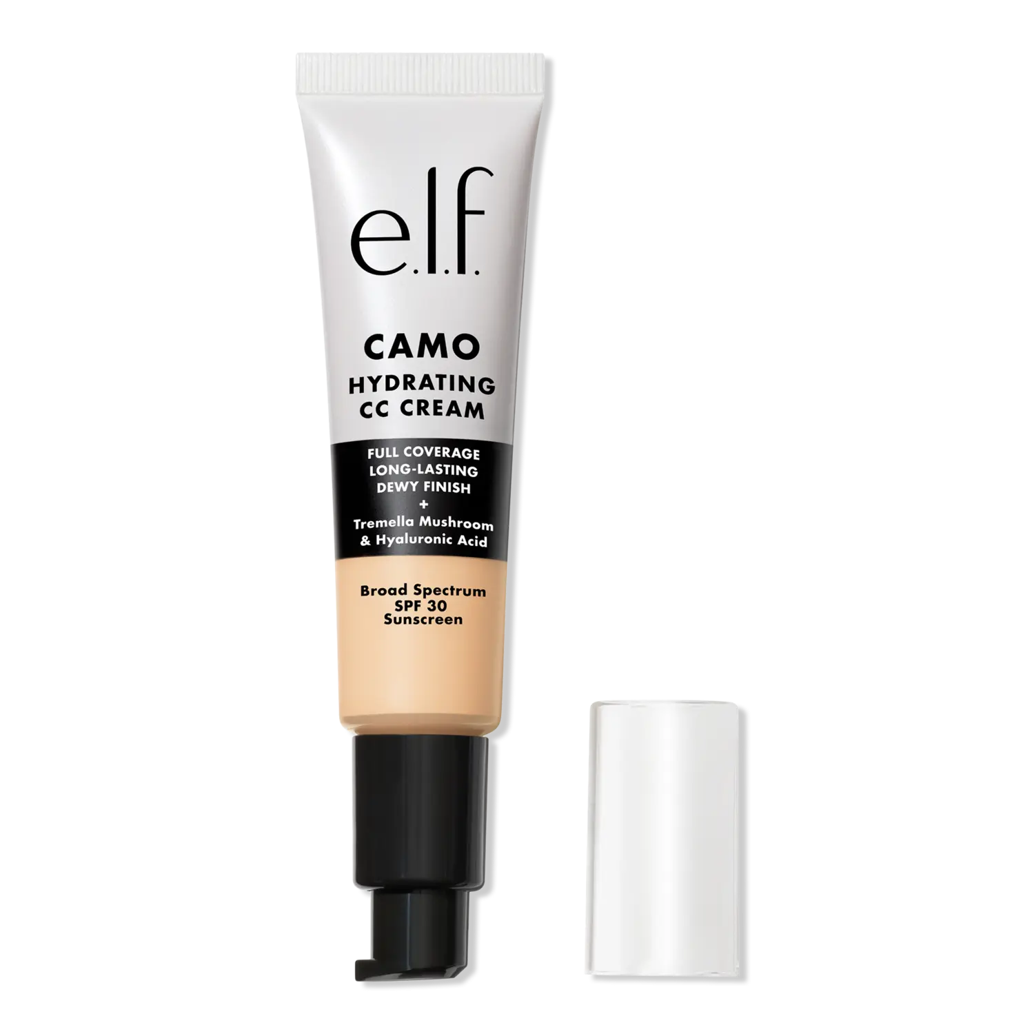 Увлажняющий CC-крем с камуфляжным эффектом и SPF 30 e.l.f. Cosmetics, Fair 125 C (fair with cool undertones)
Увлажняющий CC-крем с камуфляжным эффектом и SPF 30 e.l.f. Cosmetics, Fair 125 C (fair with cool undertones)