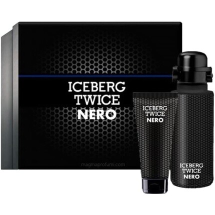 Iceberg Twice Nero Homme Gift Set: Eau de Toilette Spray 125ml & Shower Gel 100ml 225ml
Iceberg Twice Nero Homme Gift Set: Eau de Toilette Spray 125ml & Shower Gel 100ml 225ml