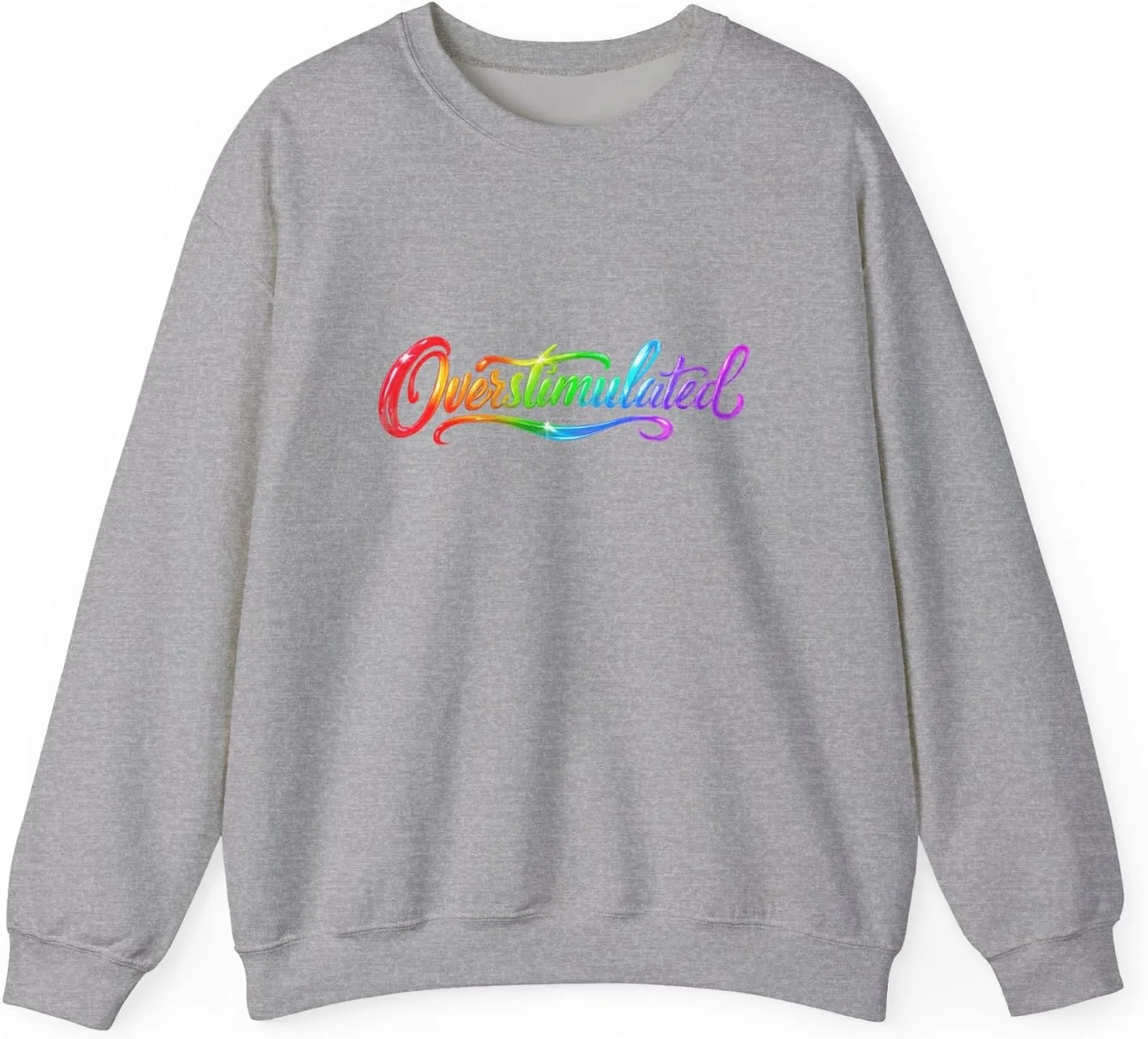 Свитшот с принтом Overstimulated
Свитшот с принтом Overstimulated