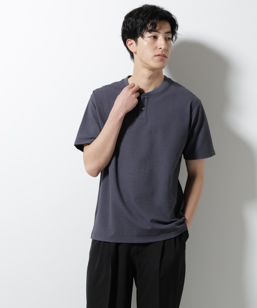 Футболка-поло с коротким рукавом NANO universe, серый
Футболка-поло с коротким рукавом NANO universe, серый