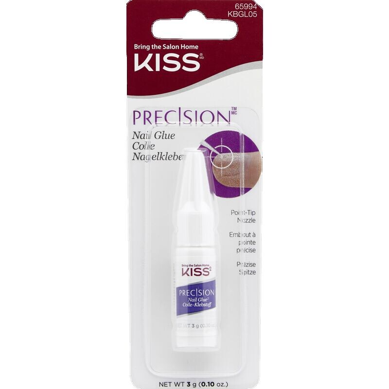 Клей для ногтей с дозирующим наконечником KISS, 3 g
Клей для ногтей с дозирующим наконечником KISS, 3 g