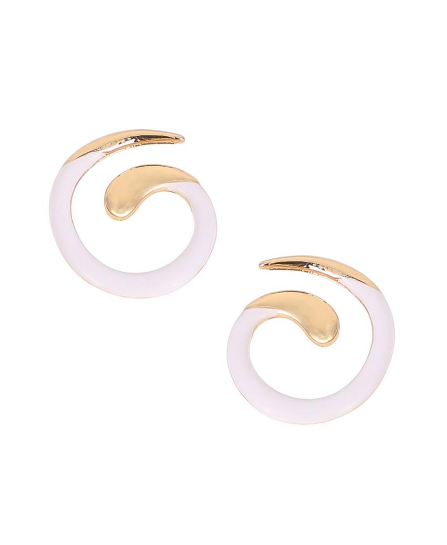 Женские серьги-гвоздики Эмалированная спираль - Калифорнийское золото SOHI, Gold
Женские серьги-гвоздики Эмалированная спираль - Калифорнийское золото SOHI, Gold