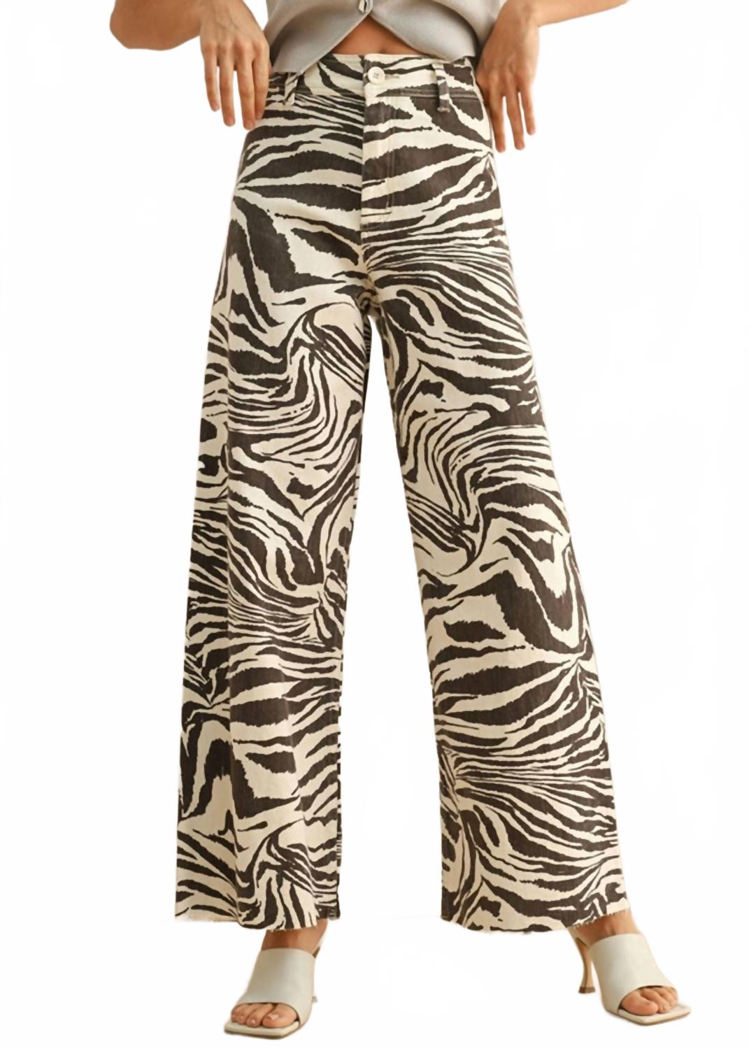 Эластичные брюки Zebra коричневого цвета Miou Muse, коричневый
Эластичные брюки Zebra коричневого цвета Miou Muse, коричневый